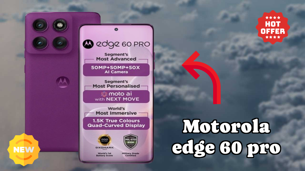 Motorola Edge 60 Pro Gaming Test: MediaTek Dimensity 8350 Extreme Edition Handles Top Games?
