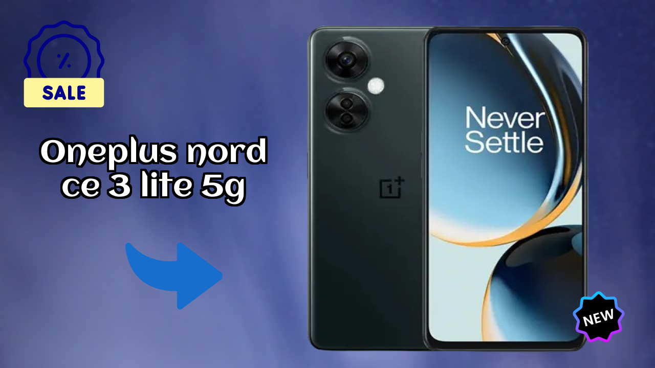 OnePlus Nord CE 3 Lite 5G Display Analysis: 6.72 Inches (17.07 Cm) Screen