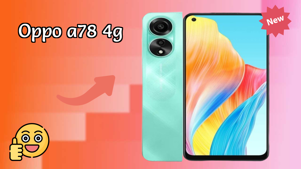 OPPO A78 4G Display Analysis: 6.43 Inches (16.33 Cm) Screen