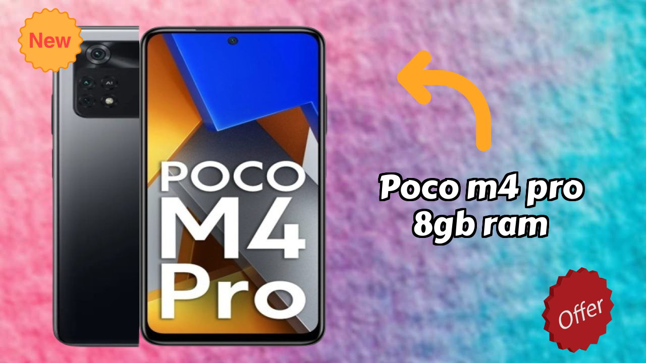 POCO M4 Pro 8GB RAM Display Technology: AMOLED Review
